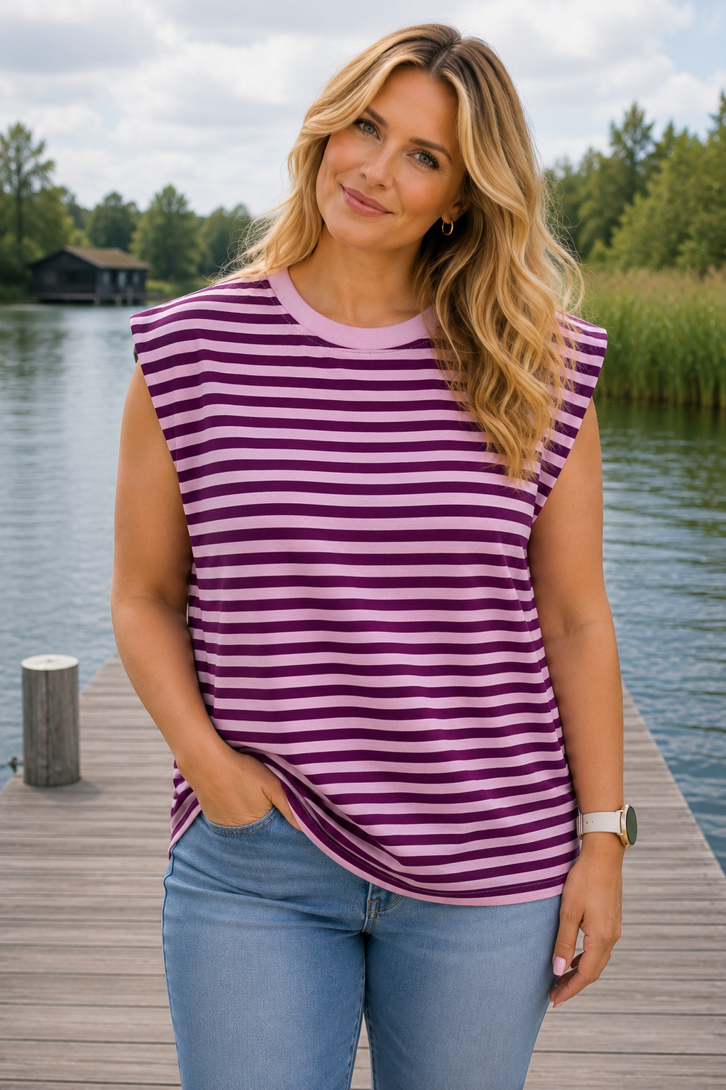 TOP ‘SCHOUDERVULLING’ | MAGENTA