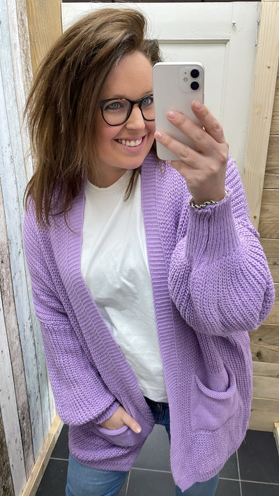 PS VEST ‘KORT’ | LILA