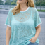 PS TOP ‘KANT' | TURQUOISE