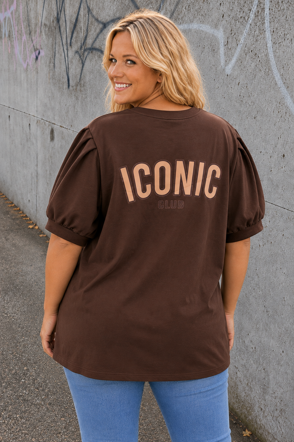 PS TOP ‘ICONIC POFMOUW' | BRUIN