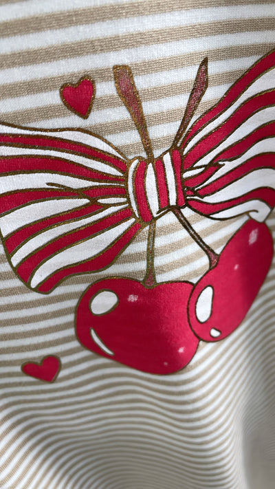 PS TOP 'CHERRY' | BEIGE