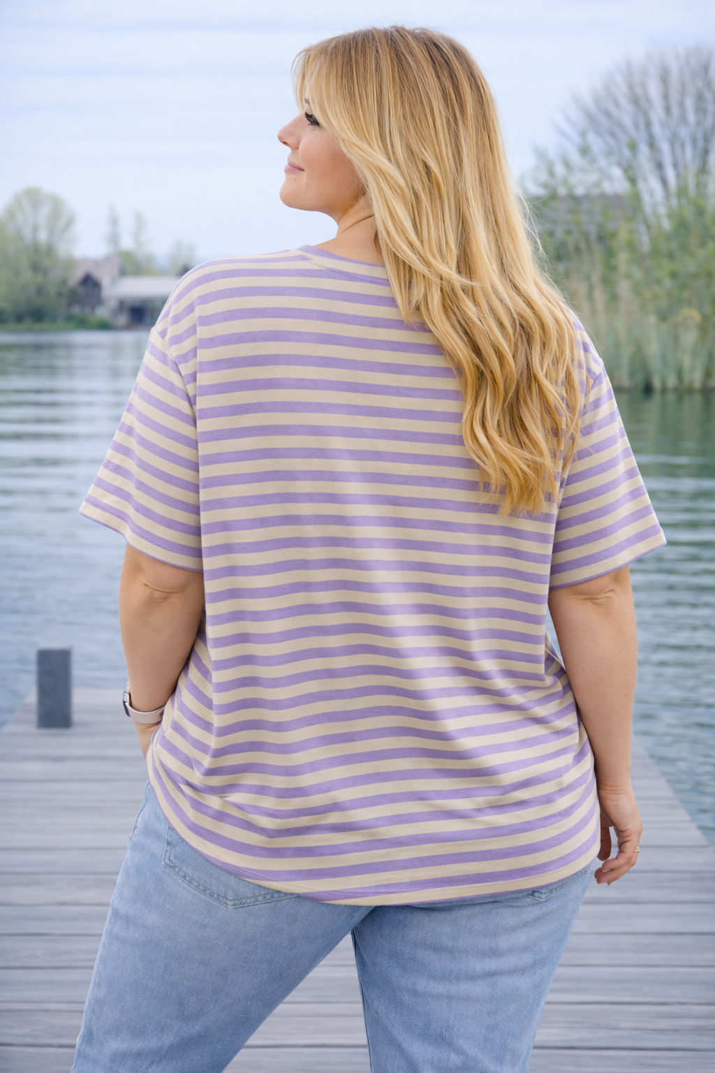 PS TOP STREPEN 'AMOR' | LILA