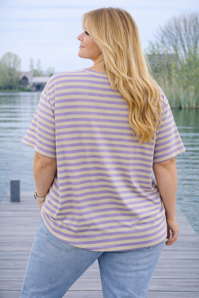 PS TOP STREPEN 'AMOR' | LILA