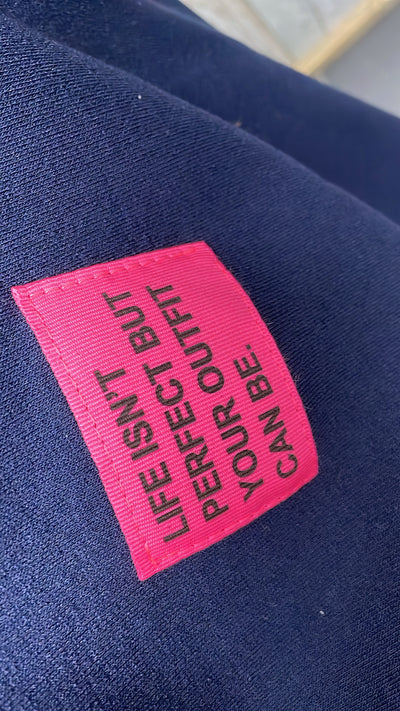 PS TRUI 'BIES EMBLEEM' | DONKERBLAUW