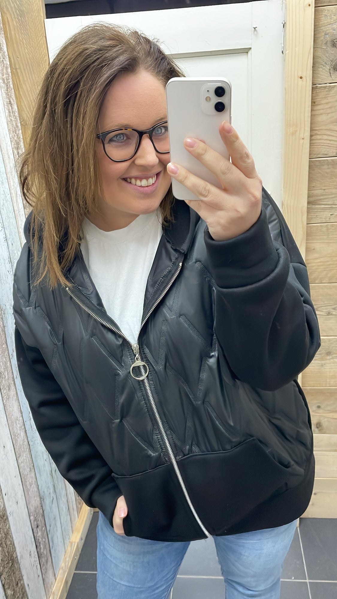 PS VEST ‘NAOMI’ | ZWART