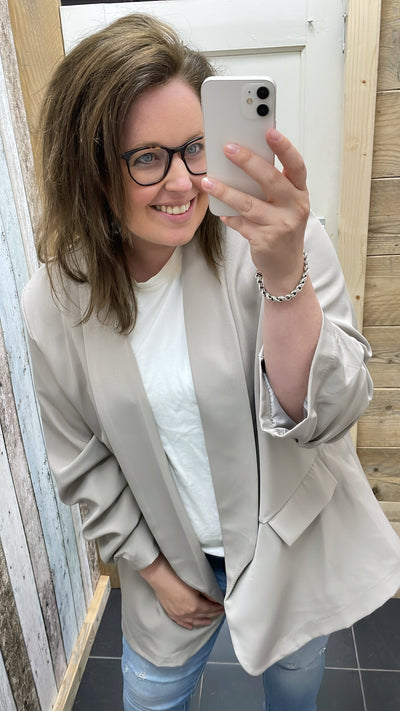 PS BLAZER | TAUPE