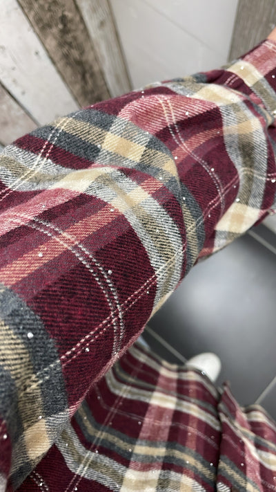 PS BLOUSE ‘RUITEN’ | AUBERGINE