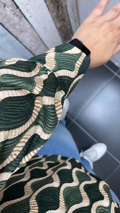 BLOUSE 'NANCY' | ARMY