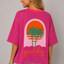TOP 'GOOD DAY' | FUCHSIA