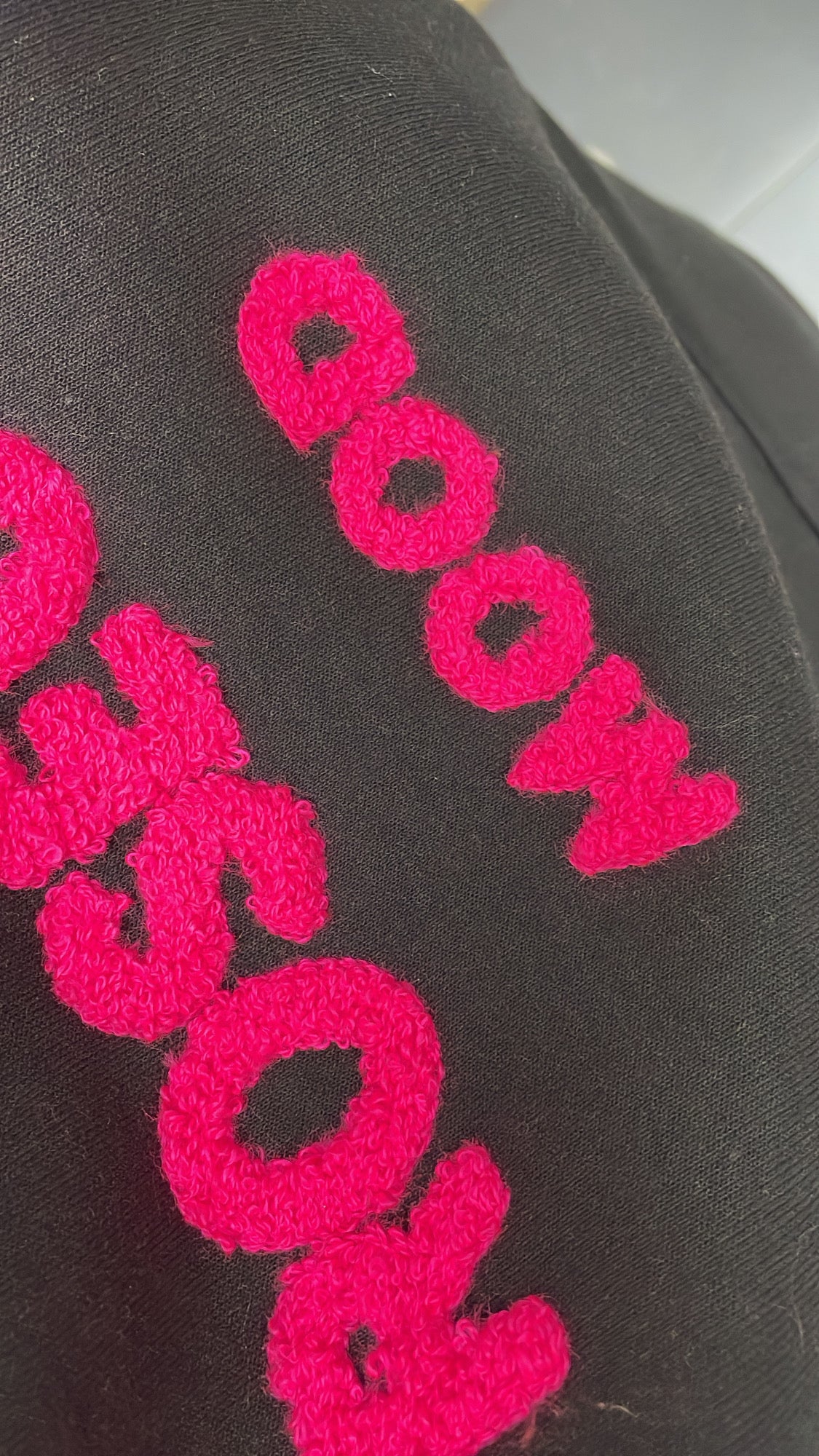 PS HOODIE 'PROSECCO’ | ZWART