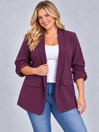 PS BLAZER | AUBERGINE