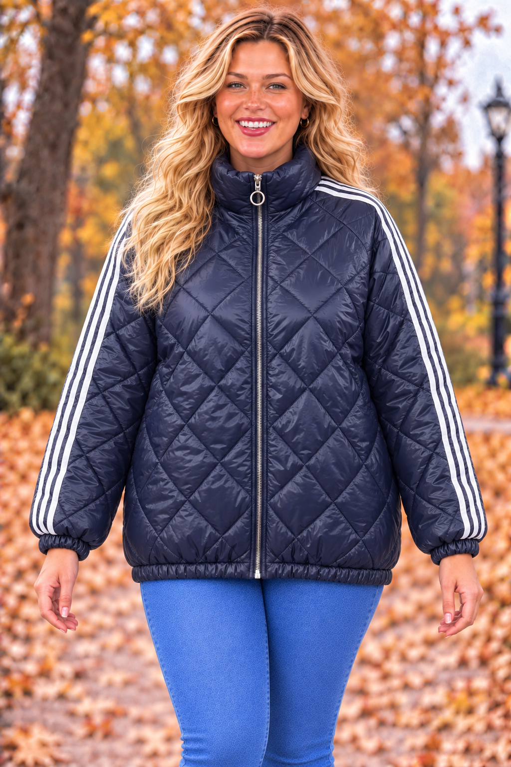 PS JAS 'GEWATTEERD' BIES | NAVY