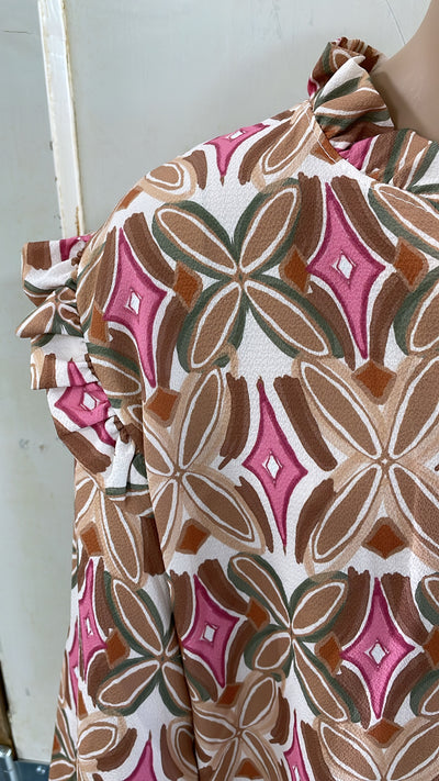 BLOUSE 'DAISY' | CAMEL