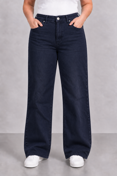 GOODIES 'WIDE LEG' | NAVY (DJ2498-3)