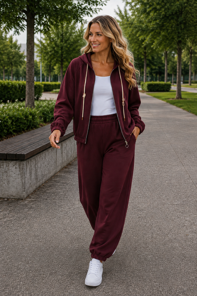 PS JOGGINGPAK 'KOORDJE' | BORDEAUX