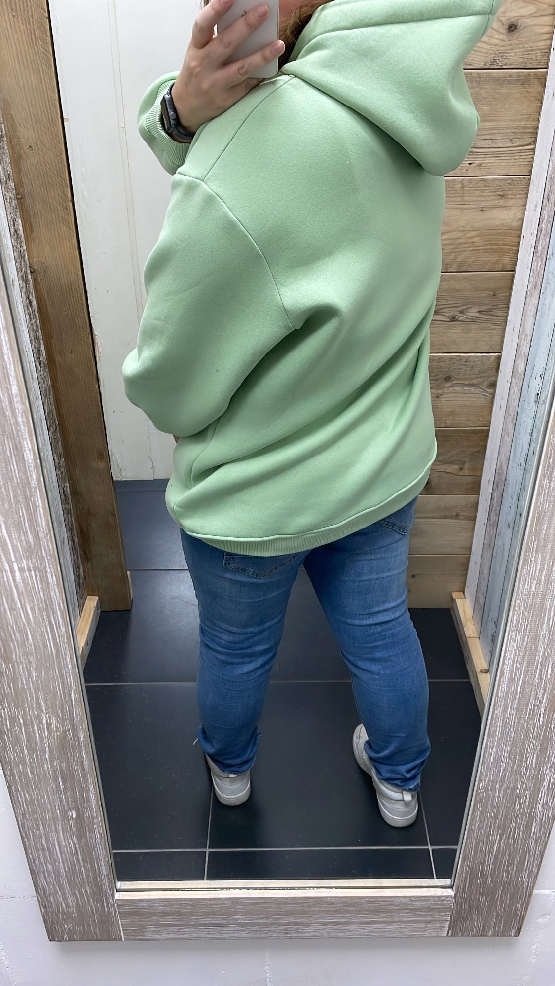 PS HOODIE 'PROSECCO’ | MINTGROEN