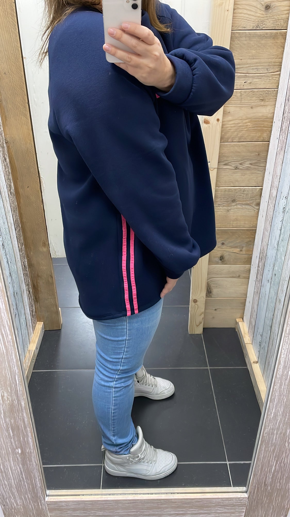 PS TRUI 'BIES EMBLEEM' | DONKERBLAUW