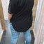 PS BLOUSE ‘OPEN SCHOUDER’ | ZWART