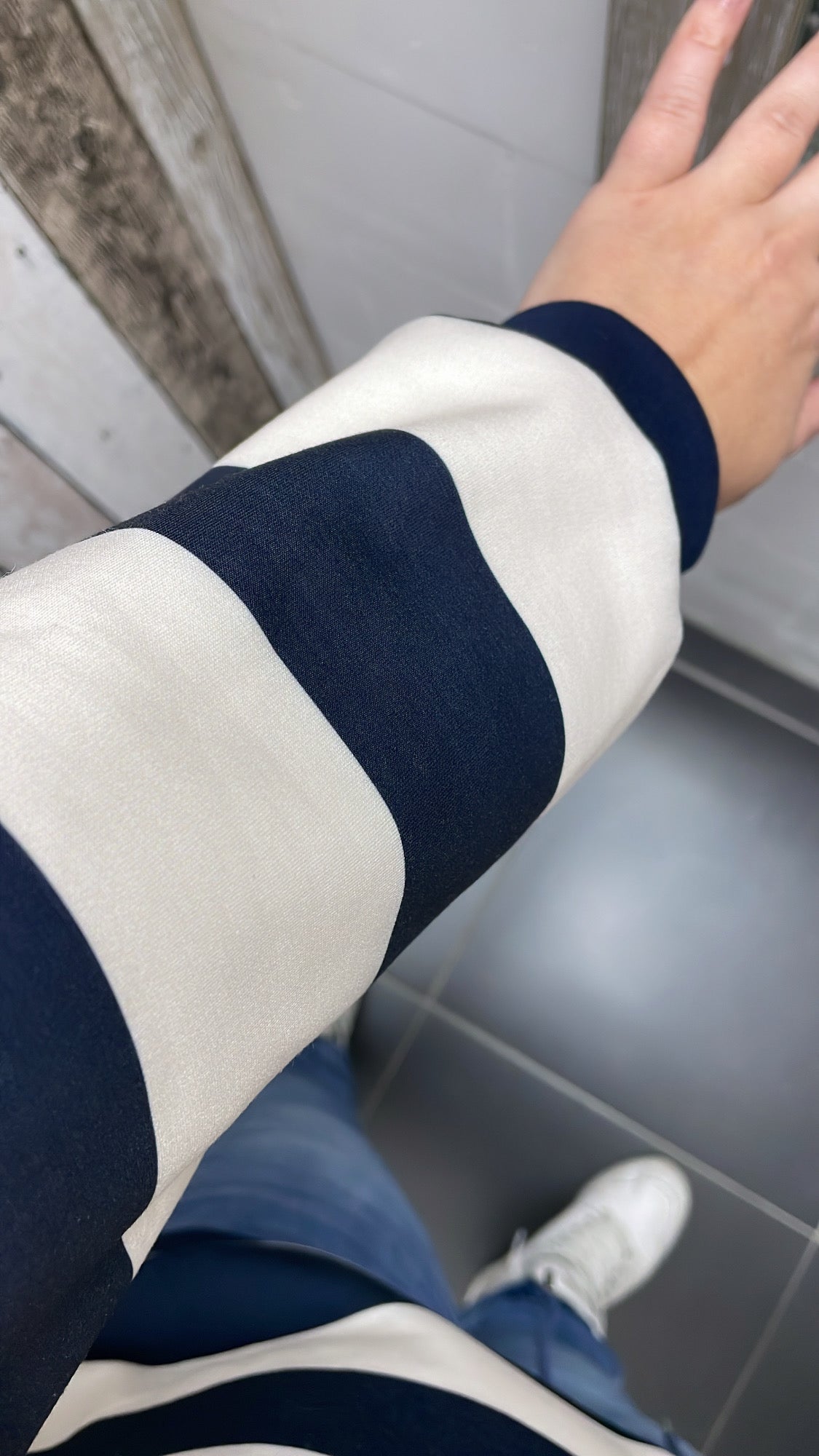 PS TRUI 'STREPEN ZIPPER' | NAVY