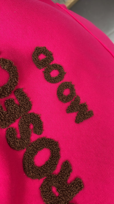 PS HOODIE 'PROSECCO’ | FUCHSIA