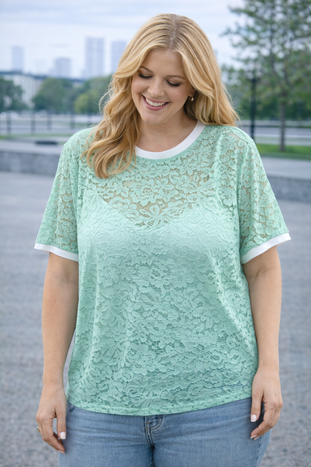 PS TOP ‘KANT' | MINTGROEN