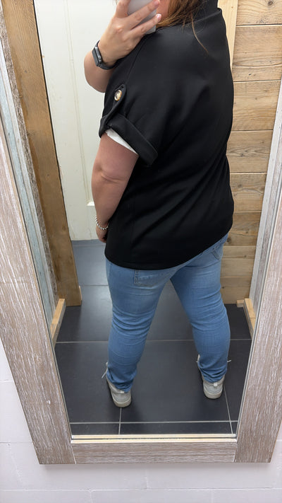 PS GILET KM 'SOFT' | ZWART