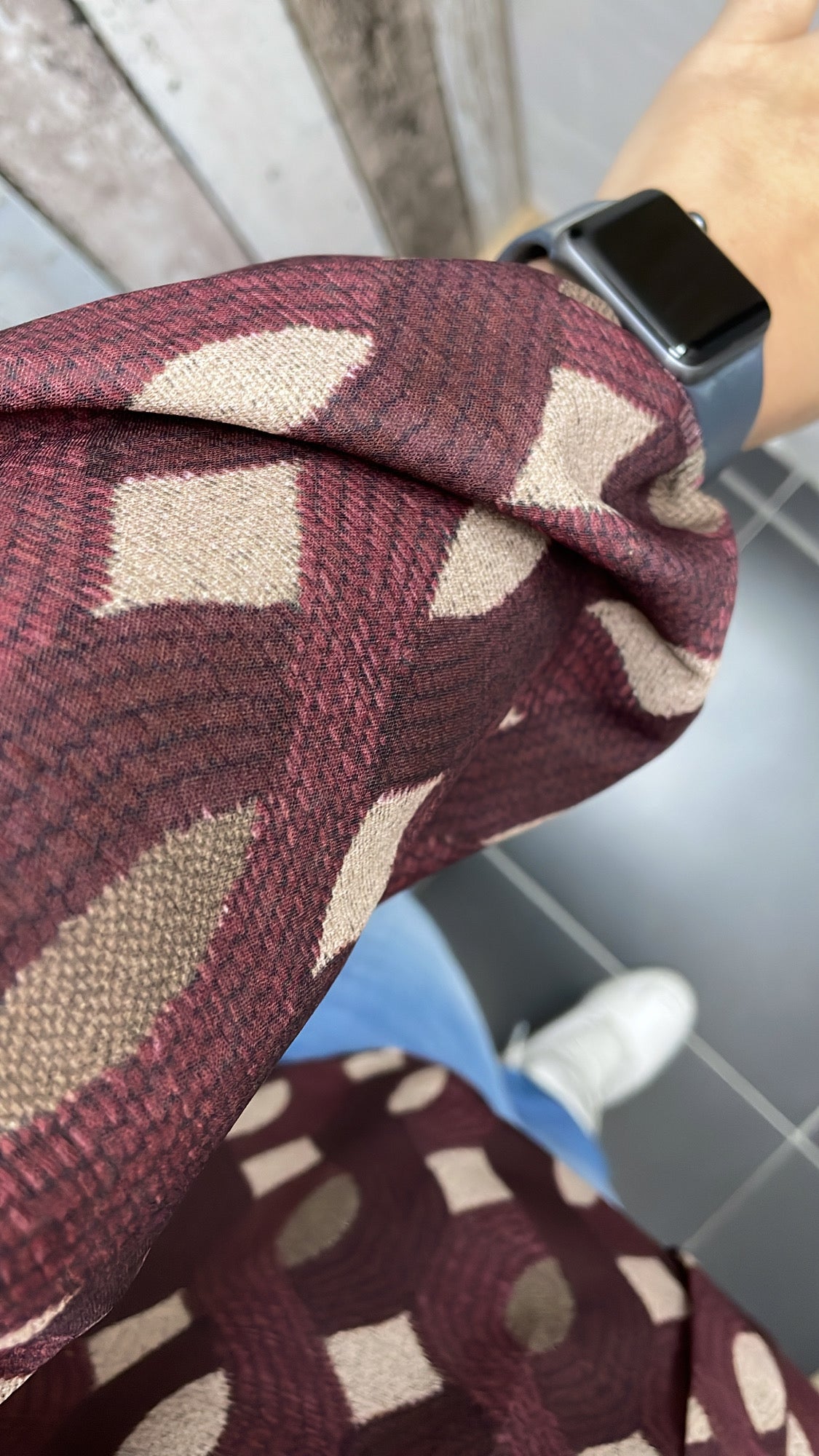 BLOUSE 'GABY' | BORDEAUX