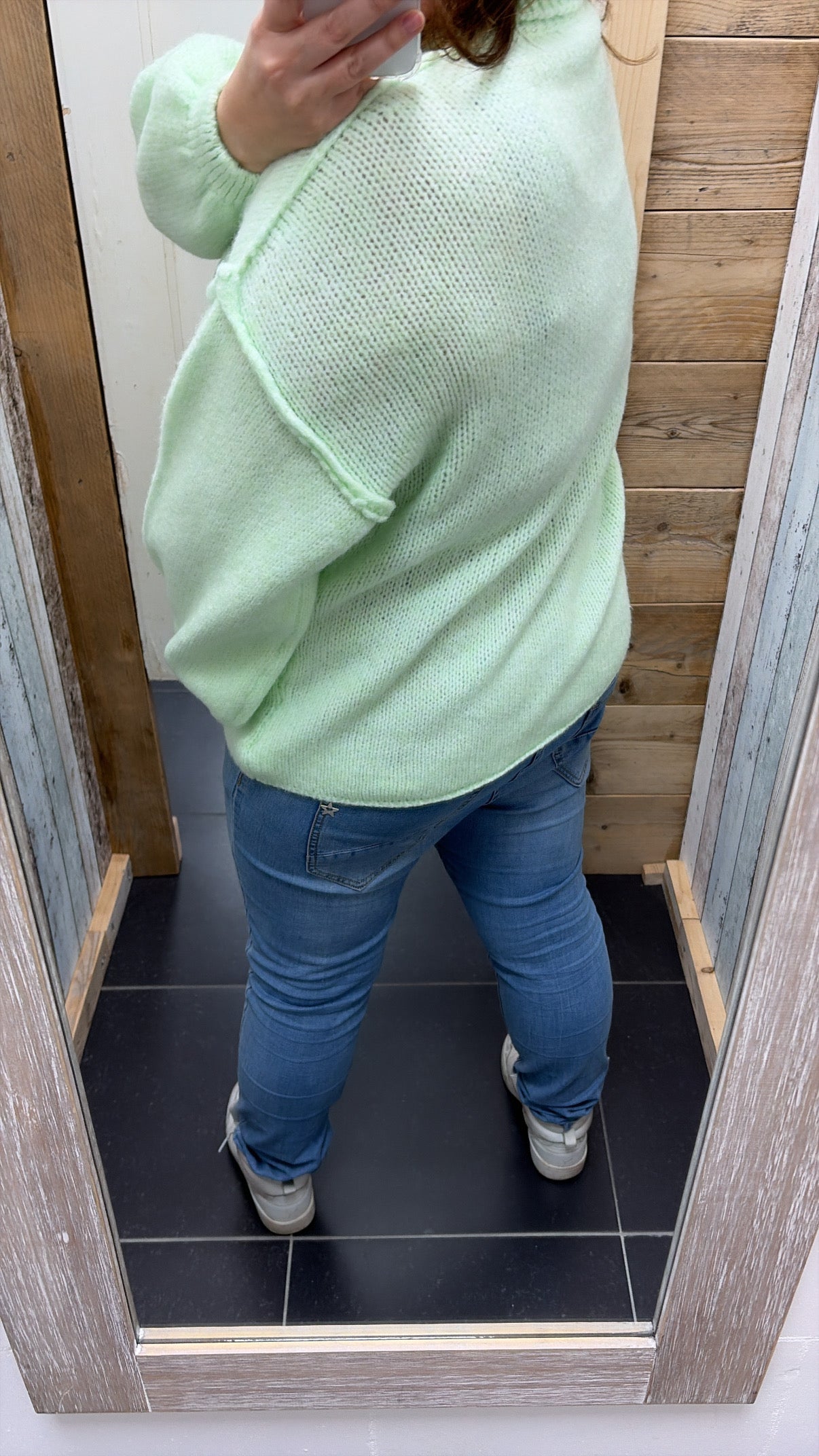 PS TRUI 'GEBREID 'COLL' | MINTGROEN