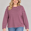 LONGSLEEVE 'STREPEN' | ROZE