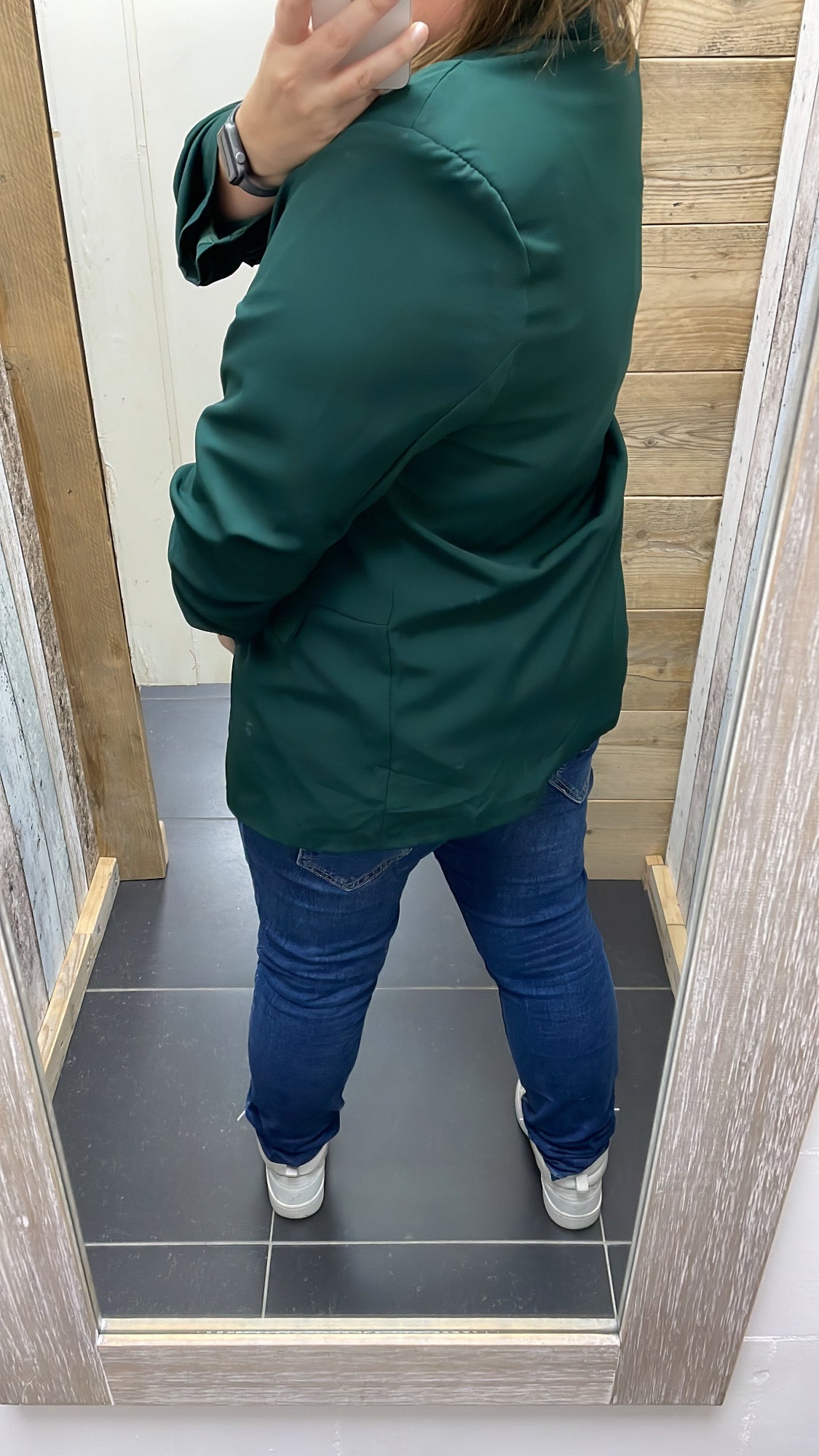 PS BLAZER | DONKERGROEN