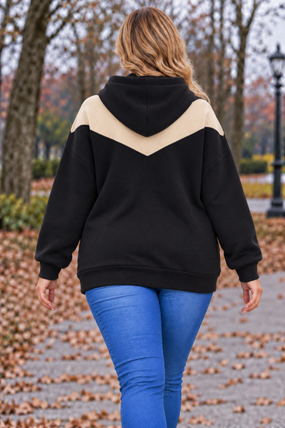 PS HOODIE 'BROOKLYN' | ZWART