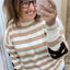 TRUI 'NEW YORK' | CREME/BRUIN