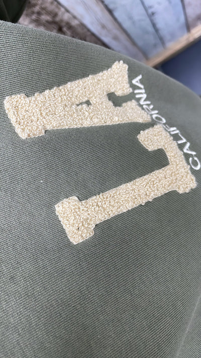 PS HOODIE 'LA' | ARMY