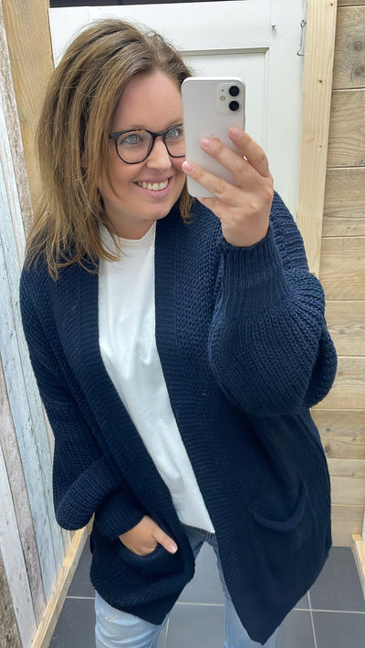 PS VEST ‘KORT’ | DONKERBLAUW