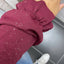 PS BLOUSE ‘GLITTER’ | BORDEAUX