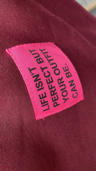 PS TRUI 'BIES EMBLEEM' | BORDEAUX