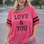 PS TOP ‘LOVE & YOU' | FUCHSIA