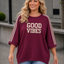 PS TOP 'GOOD VIBES' | BORDEAUX