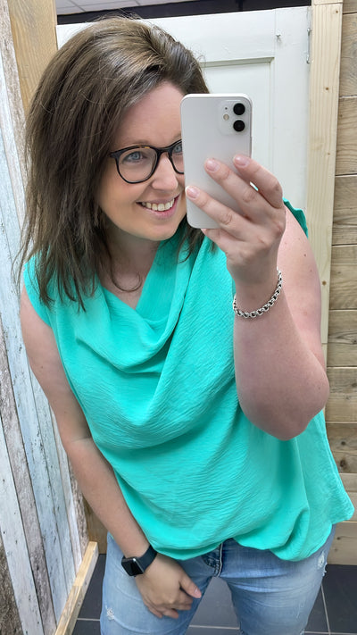 WAFELTOP | TURQUOISE
