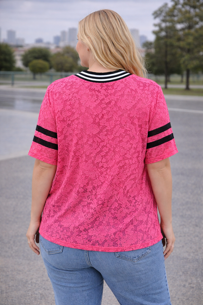PS TOP ‘LOVE & YOU' | FUCHSIA