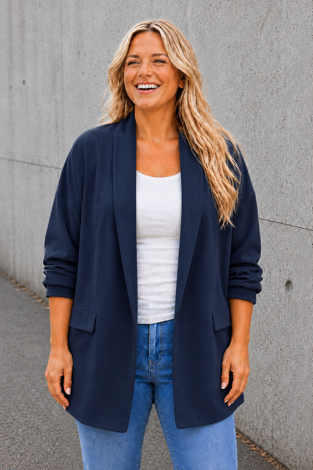 PS BLAZER | DONKERBLAUW