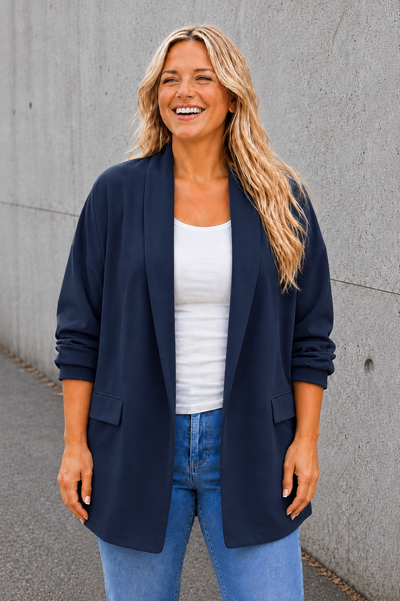 PS BLAZER | DONKERBLAUW