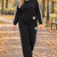 PS COMFY PAK 'EMBLEEM WIDELEG' | ZWART