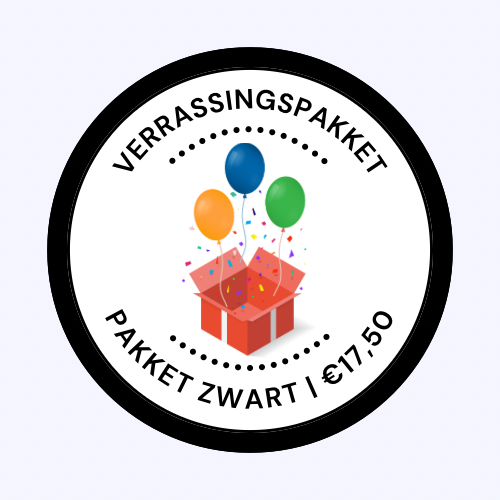 VERRASSINGSPAKKET 1 | L/XL ZWART