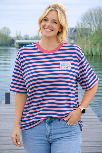 TOP 'MON CHERI' | NAVY