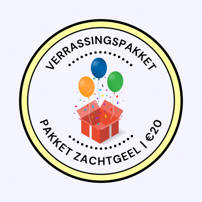 PS VERRASSINGSPAKKET 20 | ZACHTGEEL