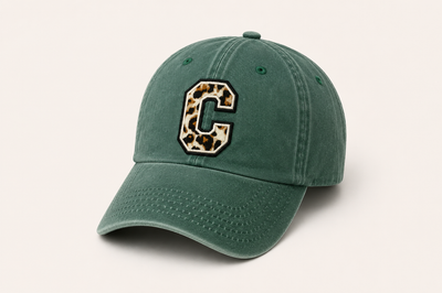 BASEBALLPET 'C' | DONKERGROEN