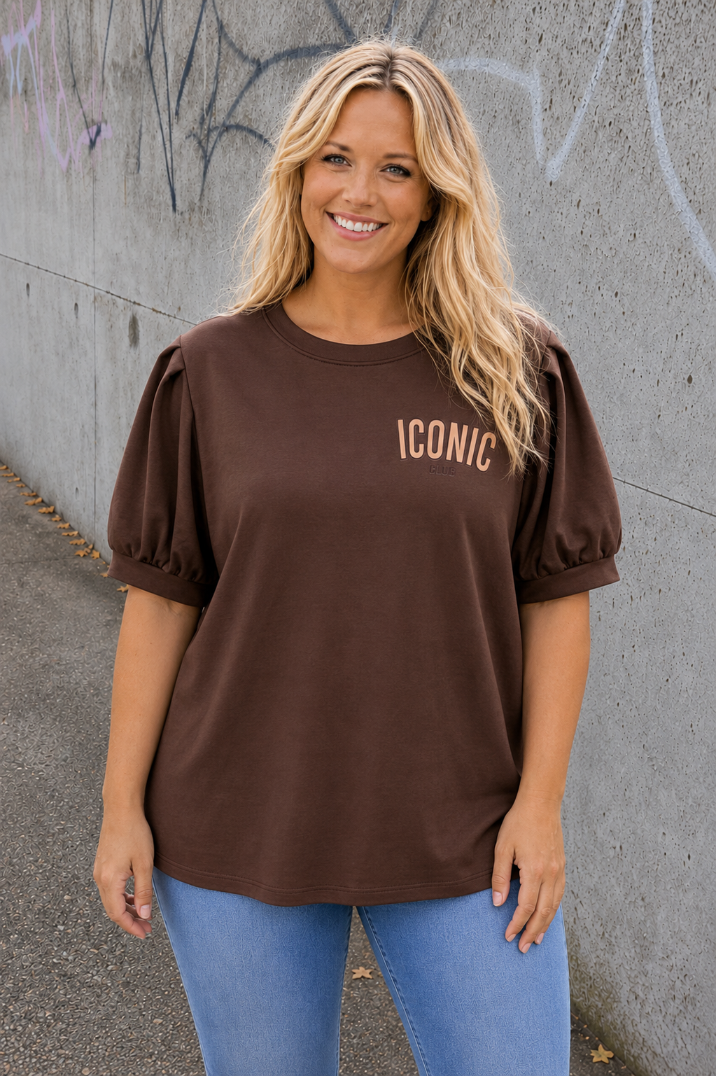 PS TOP ‘ICONIC POFMOUW' | BRUIN