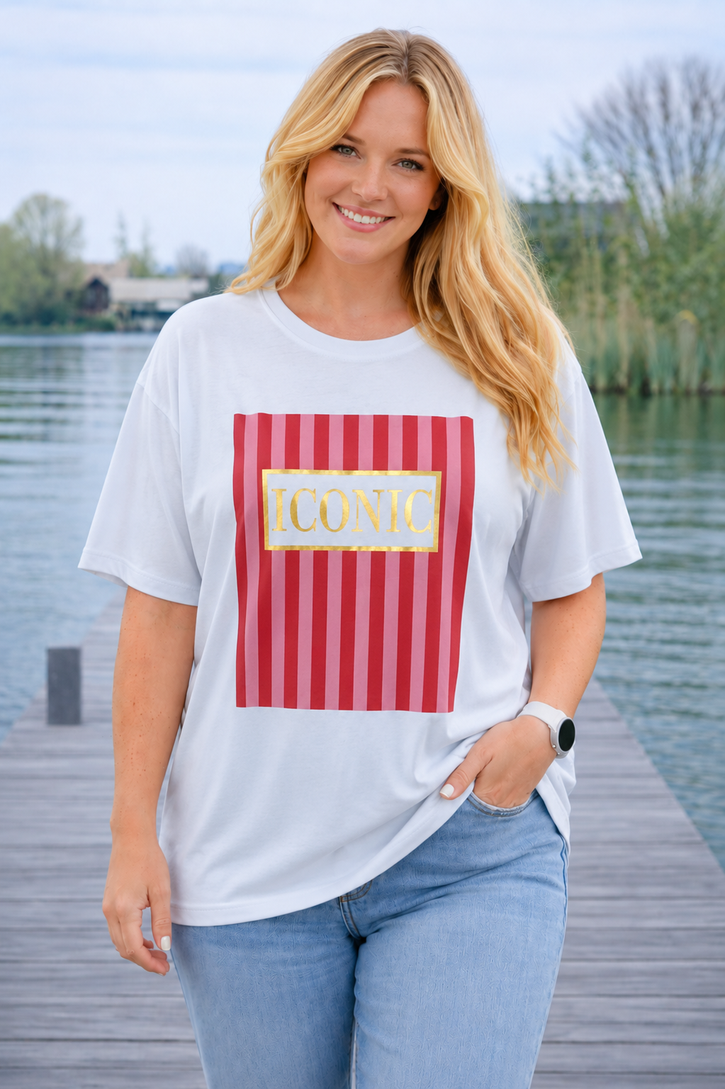 PS T-SHIRT 'ICONIC' | KORAAL