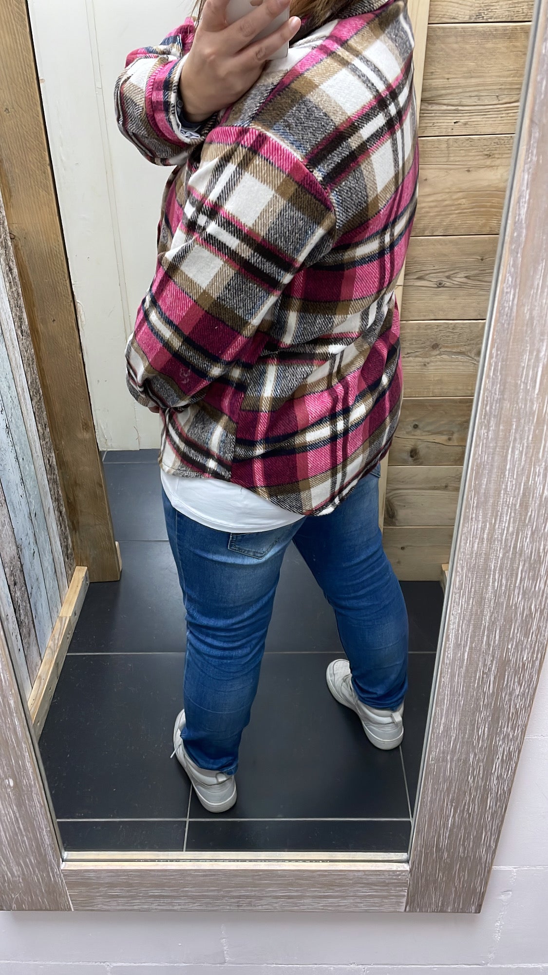 VEST ‘RUITEN’ | ROZE